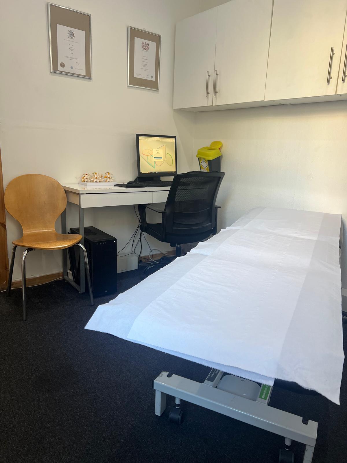 Massage Treatment Room at London Health and Wellbeing